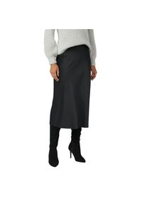 s.Oliver BLACK LABEL Maxirock aus flie&szlig;endem Stoff