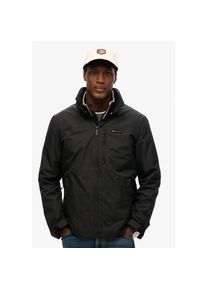 Superdry Outdoorjacke &raquo;NON HOOD LOGO WINDBREAKER&laquo; ohne Kapuze schwarz, Gr&ouml;&szlig;e S