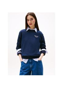 Tommy Jeans Sweatshirt &raquo;TJW REG ESS LOGO 1 CREW EXT&laquo; blau, Gr&ouml;&szlig;e S (36)