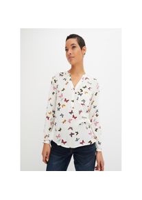 bonprix Langarmbluse &raquo;Bluse aus flie&szlig;ender Viskose&laquo; Bluse aus flie&szlig;ender Viskose wei&szlig;, Gr&ouml;&szlig;e 36