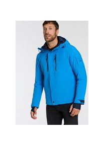 CMP Winterjacke 1 Stk. tlg. mit Kapuze wind- und wasserabweisend, mit Kunstfaserpolsterung blau, Gr&ouml;&szlig;e 46