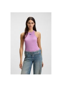 HUGO Blue Tanktop &raquo;Easy Tank&laquo; Stretch-Baumwolle, Slim Fit rosa, Gr&ouml;&szlig;e M (38)