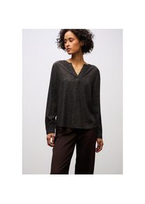 Street One Langarmbluse mit Leo-Print, im Tunika-Stil