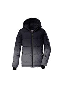 Killtec Skijacke &raquo;KSW 382 BYS SKI QLTD JCKT&laquo; Wasserabweisende, winddichte Winterjacke mit regulierbarer Kapuze grau, Gr&ouml;&szlig;e 176
