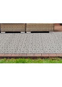 my home Teppich &raquo;Alessia&laquo; rechteckig 10 mm H&ouml;he wetterfest, Wohnzimmer