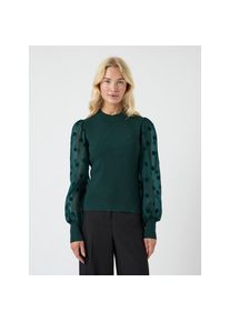 Y.A.S Rundhalspullover &raquo;YASDOTME LS KNIT PULLOVER S. NOOS&laquo; rosa, Gr&ouml;&szlig;e XXL