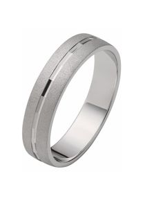 Firetti Trauring &raquo;Schmuck Geschenk Hochzeit Ehering "LIEBE"&laquo; wahlweise mit oder ohne Zirkonia (synth.) silberfarben, Gr&ouml;&szlig;e 22