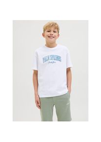 Jack & Jones Jack & Jones Junior T-Shirt &raquo;JJDETROIT TEE SS CREW NECK JNR&laquo; wei&szlig;, Gr&ouml;&szlig;e 152