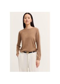 Bugatti Rundhalspullover &raquo;weich & elegant&laquo; aus einem Kaschmir-Mix beige, Gr&ouml;&szlig;e L