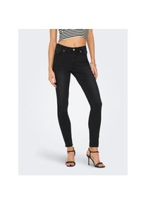 Only Skinny-fit-Jeans &raquo;ONLWAUW MID SK BJ1097&laquo; schwarz, Gr&ouml;&szlig;e XL (42)