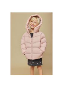 Blue Seven Steppjacke mit Kapuze mit kleinem Reflektor hinten am Saum