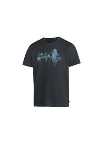 Maier Sports T-Shirt &raquo;Tilia Pique M&laquo; Herren Funktionsshirt, Freizeitshirt mit Aufdruck schwarz, Gr&ouml;&szlig;e XL