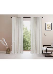 LeGer Home by Lena Gercke Gardine &raquo;Marusha&laquo; Multifunktionsband 1 Stk. tlg. 1 Schal, Leinenoptik, grob gewebt, verschiedene Gr&ouml;&szlig;en