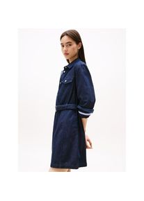 Tommy Jeans Jeanskleid &raquo;DENIM BELTED DRESS&laquo; Brusttaschen blau, Gr&ouml;&szlig;e XL (42)