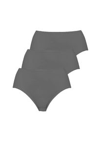 Nina von C. H&uuml;ftslip &raquo;3er Pack Damen H&uuml;ftslip Fine Cotton&laquo; Spar-Pack schwarz, Gr&ouml;&szlig;e 48