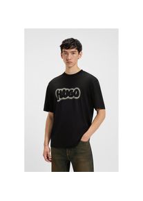 HUGO Blue T-Shirt &raquo;Nulibax&laquo; Rundhalsausschnitt, regular fit, Logoprint