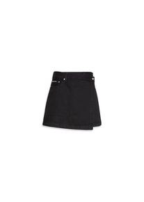 Calvin Klein Jeans Jeansrock &raquo;DENIM MINI WRAP SKIRT&laquo; Figurbetont schwarz, Gr&ouml;&szlig;e 26