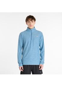 New Balance Laufshirt &raquo;Space Dye 1/4 Zip&laquo; mit Label
