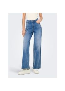 Jacqueline de Yong JDY High-waist-Jeans &raquo;FELINA-FINA HW WIDE MED BLUE DNM NOOS&laquo; blau, Gr&ouml;&szlig;e M (38)