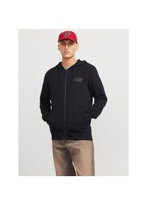 Jack & Jones Jack & Jones Kapuzensweatjacke &raquo;JJECORP LOGO SWEAT ZIP HOOD&laquo; schwarz, Gr&ouml;&szlig;e S