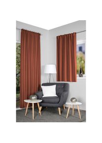 Home Wohnideen Vorhang &raquo;ESKAMIO&laquo; Multifunktionsband 1 Stk. tlg. Thermo, Blickdicht, Leinenstruktur, &Uuml;berbreite