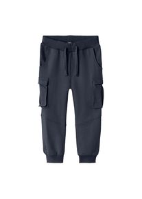 name it Jogginghose &raquo;NMNOLI f&uuml;r Unisex mit elastischem Bund und schlichtem Look&laquo; regular fit, uni, elastischer Bund blau, Gr&ouml;&szlig;e 86