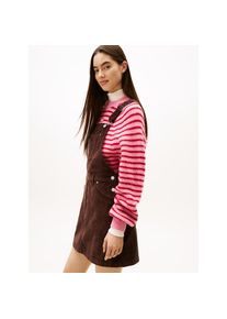 Tommy Jeans Latzkleid &raquo;TJW SCRIPT CORD DUNGAREES DRESS&laquo; Brusttasche Eingrifftaschen aus angenehmer Cord Qualit&auml;t