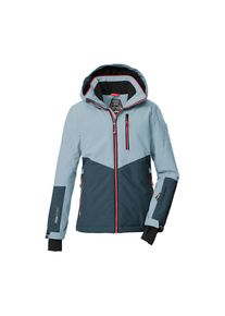 Killtec Skijacke &raquo;KSW 207 GRLS SKI JCKT&laquo; Wasserdichte, atmungsaktive Kinderjacke mit reflektierenden Details blau, Gr&ouml;&szlig;e 128