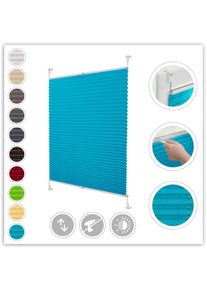 LICHTBLICK ORIGINAL Plissee &raquo;Klemmfix&laquo; Lichtschutz ohne Bohren verspannt Faltenstore