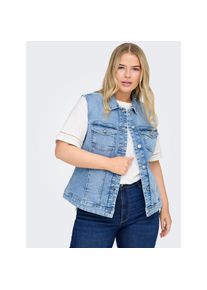 Only CARMAKOMA Jeansweste &raquo;CARWESPA WEST DNM PIM619 NOOS&laquo; blau, Gr&ouml;&szlig;e 54