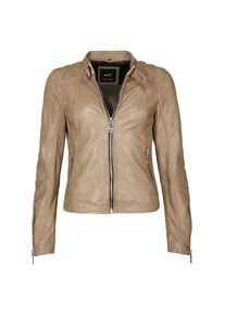 Maze Lederjacke &raquo;Lederjacke Lindsay&laquo; beige, Gr&ouml;&szlig;e M