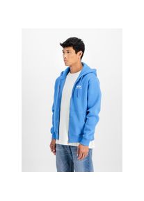 Alpha Industries Hoodie &raquo;Basic Zip Hoodie SL&laquo; blau, Gr&ouml;&szlig;e M