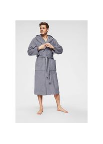 Bruno Banani Herrenbademantel &raquo;Danny, Normall&auml;nge & &Uuml;berl&auml;nge, auch in extra lang, Hotelbademantel&laquo; 1 Stk. mit Logostreifen, Herren Bademantel aus 100