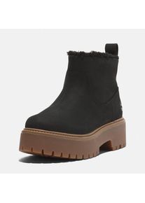 Timberland Chelseaboots &raquo;STONE STREETMID WARM LINED BOOT&laquo; Winterstiefel, Winterschuhe, Stiefelette, gef&uuml;ttert schwarz, Gr&ouml;&szlig;e 39,5