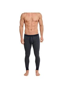 Schiesser Lange Unterhose &raquo;Feinripp Melange&laquo; -, mit Softbund blau, Gr&ouml;&szlig;e 6L