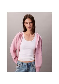Calvin Klein Jeans Sweatjacke &raquo;MNLG FRNCH TRRY FZ B&laquo; Mit Rundhalsausschnitt rosa, Gr&ouml;&szlig;e XS (36)