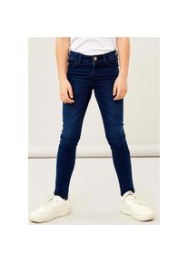 name it Stretch-Jeans &raquo;NKFPOLLY DNMTAX PANT&laquo; aus bequemem Stretchdenim blau, Gr&ouml;&szlig;e 128