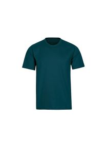 TRIGEMA T-Shirt &raquo;TRIGEMA T-Shirt DELUXE Baumwolle&laquo; 1 Stk. blau, Gr&ouml;&szlig;e L