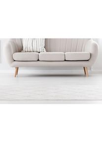 Calo-deluxe Teppich &raquo;Jardan-2000&laquo; rechteckig 20 mm H&ouml;he besonders weich durch Microfaser, Rauten-Design