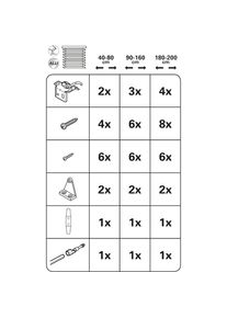 Gardinia Jalousie &raquo;Aluminium-Jalousie 25 mm&laquo; mit Bohren freih&auml;ngend Jalousieb&auml;nder farblich passend