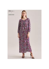 Seidensticker Sommerkleid &raquo;Schwarze Rose&laquo; 3/4-Arm Rundhals Druck