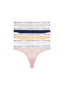 Tommy Hilfiger Underwear String &raquo;MIX 5 PACK THONG&laquo; 5 Stk. elastischer Bund mit Logo, verschiedene Farben wei&szlig;, Gr&ouml;&szlig;e XS (34)