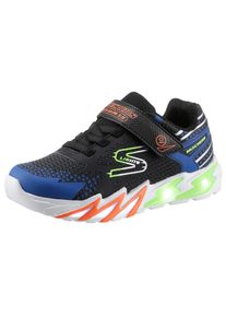 Skechers Slip-On Sneaker &raquo;FLEX-GLOW 3.0&laquo; Sneaker, Klettschuh, Kindergartenschuh mit auff&auml;lliger Sohle schwarz, Gr&ouml;&szlig;e 29