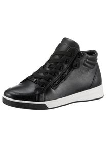 Ara Schn&uuml;rboots &raquo;ROM&laquo; , Keilabsatz, High Top-Sneaker, Freizeitschuh in Schuhweite G = weit schwarz, Gr&ouml;&szlig;e 5 (38)