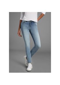 Arizona Skinny-fit-Jeans &raquo;Ultra-Stretch&laquo; extra-enger Beinverlauf, normale Leibh&ouml;he, mit Eingrifftaschen blau, Gr&ouml;&szlig;e 40