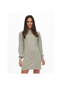 Jacqueline de Yong JDY Strickkleid &raquo;RUE LIFE L/S HIGH NECK DRESS KNT NOOS&laquo; grau, Gr&ouml;&szlig;e XL