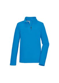 Killtec Fleeceshirt &raquo;KSW 248 BYS FLC SHRT&laquo; Fleeceshirt mit Stehkragen, Kinnschutz, hoher Tragekomfort blau, Gr&ouml;&szlig;e 128