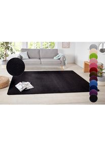 Hanse Home Teppich &raquo;Shashi&laquo; rechteckig 8,5 mm H&ouml;he Kurzflor, Unifarben, L&auml;ufer, weich, Esszimmer, Kinderzimmer, Flur