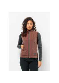 Jack Wolfskin Funktionsweste &raquo;BIKE COMMUTE INS VEST W&laquo; braun, Gr&ouml;&szlig;e L (42/44)