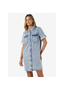 Noisy may Jeanskleid &raquo;NMNEW SIGNE S/S DENIM DRESS VI003LB NOOS&laquo; Brusttaschen blau, Gr&ouml;&szlig;e M